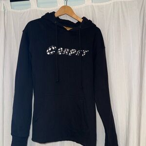 Carpet Company Black Graphic Hooded Sweater - Men’s Pullover